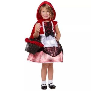 Toddler Little Red Riding Hood Costume Size 2T